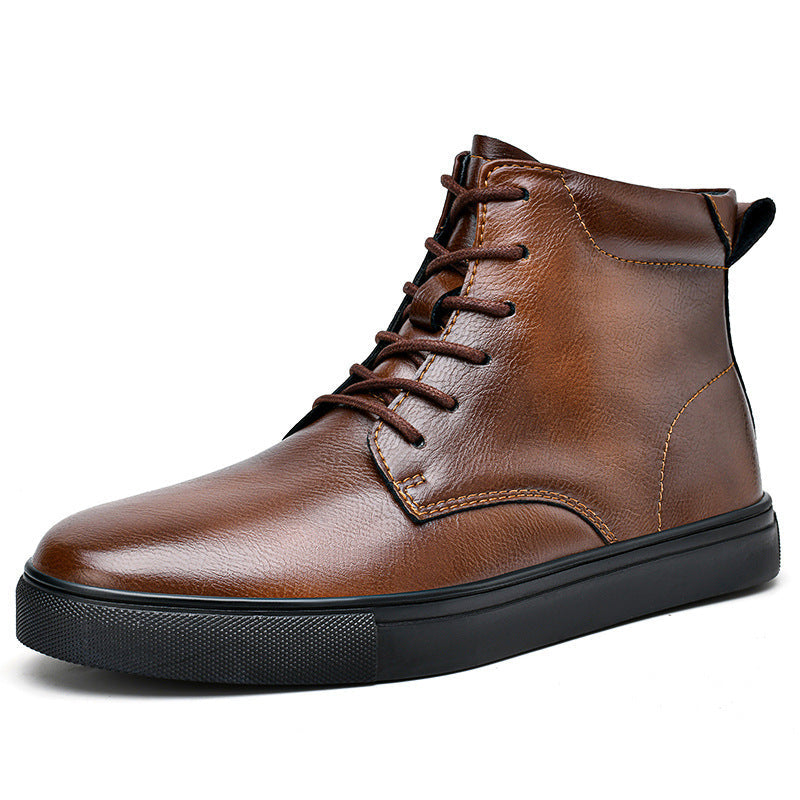 Short Plus Size High-top Martens Boots