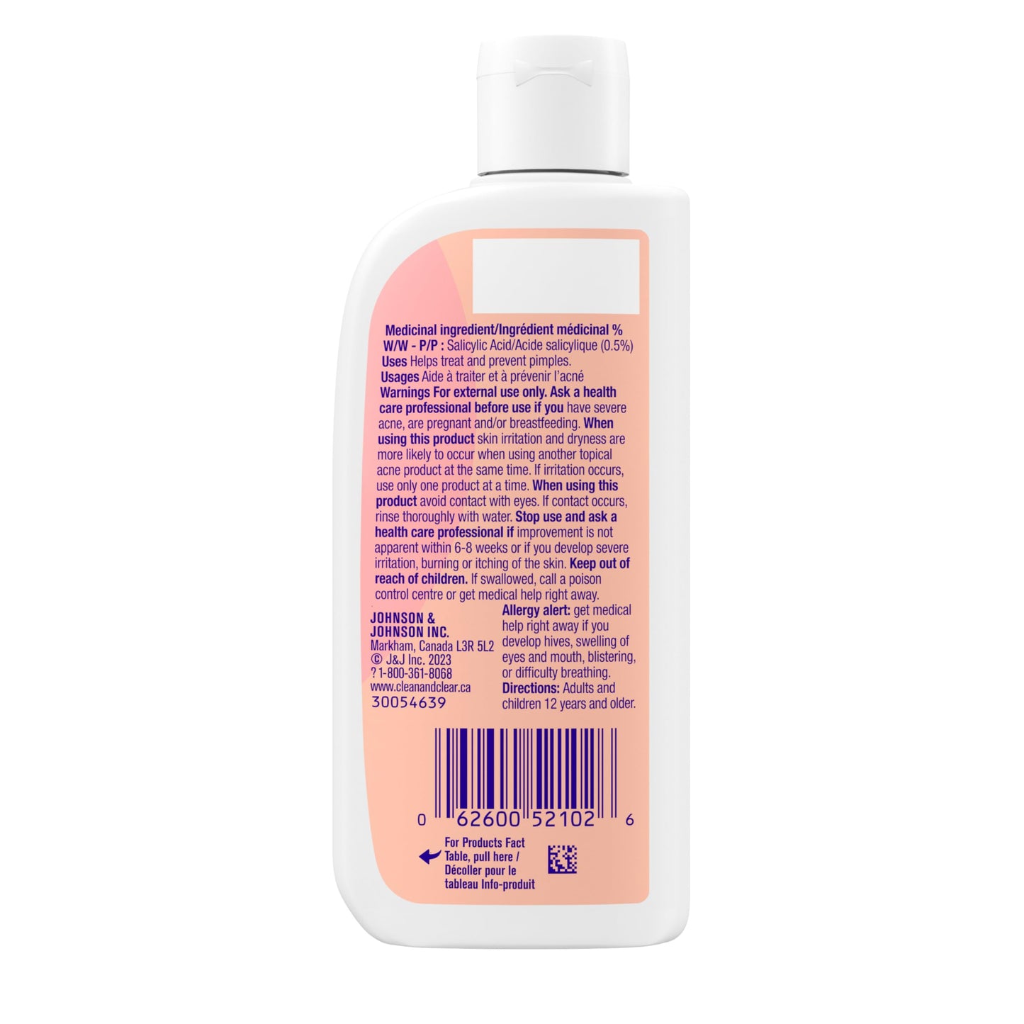 BestBy09/26 Clean & Clear Oil-Free Dual Action Moisturizer 4 fl oz 118ml