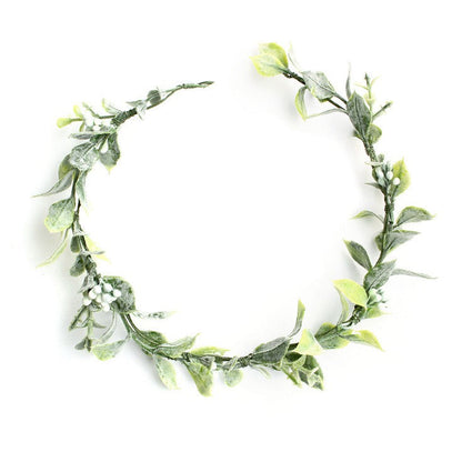 Beach vacation photo wreath headdress bride bridesmaid headdress headdress flower
