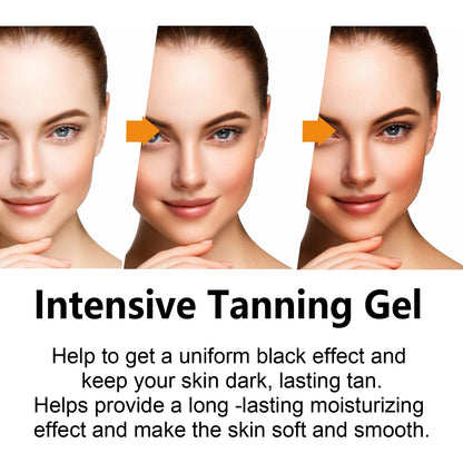 Intensive Tanning Gel, Beach Tanning Wheat Tan Is Light And Non-Greasy