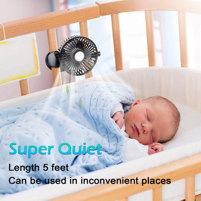 Xnarew USB C Charger Cable for JISULIFE Mini Fan 5FT White Copper