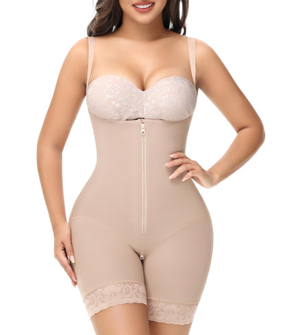 M MYODRESS Shapewear Tummy Control Fajas Body Shaper Stage 2 Tan Size L