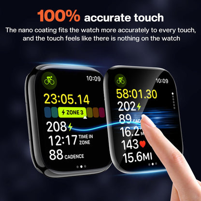 Tensea Apple Watch Series 10 Screen Protector Soft Film 2Pack 46mm 42mm