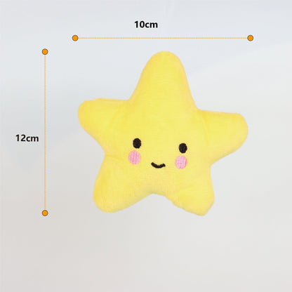 Plush Squeaky Self-Entertainment Toy for Small and Medium Dogs, Border Collies, Durable Chewing Toy for Cats and Dogs
