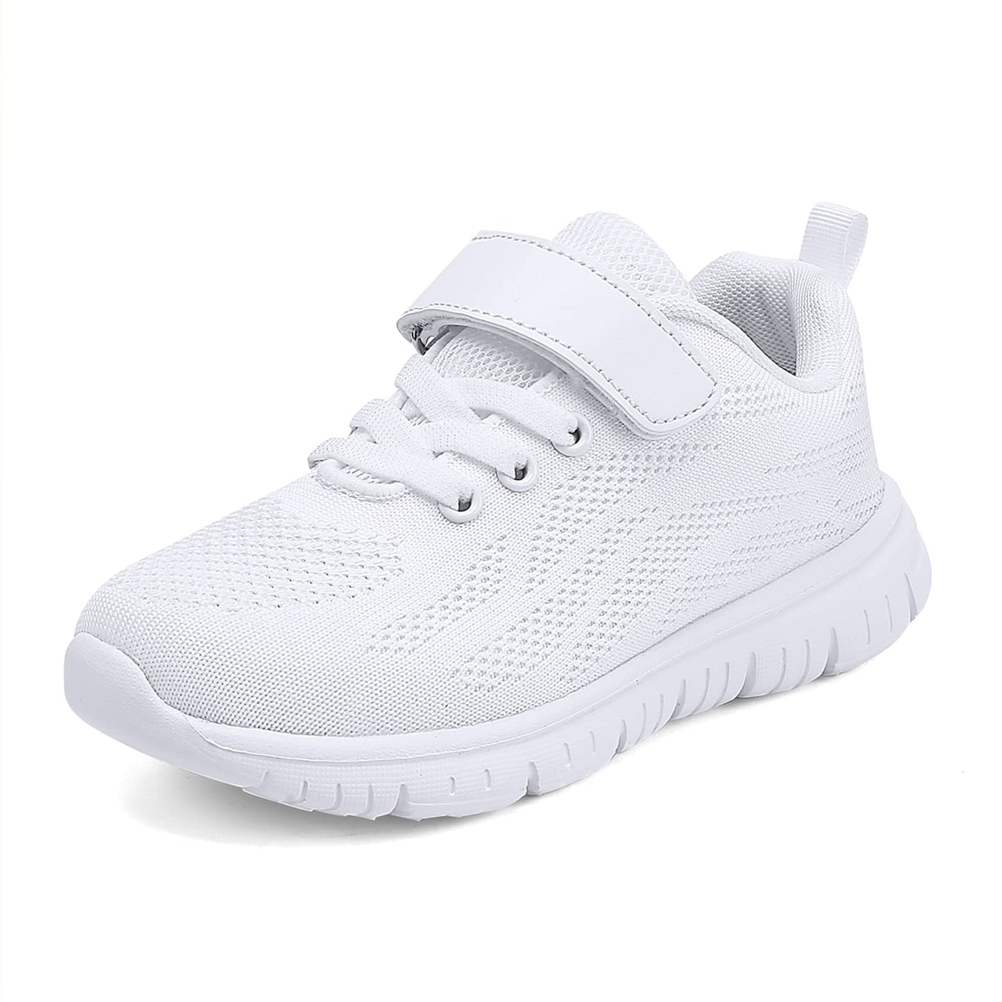 Sypsfwco Boys Girls Sneakers Mesh Breathable Lightweight Black Size 5 US