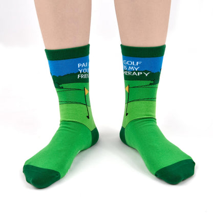 Kissoo Breast Cancer Inspirational Socks Cancer Care Golf Cotton Unisex One Size