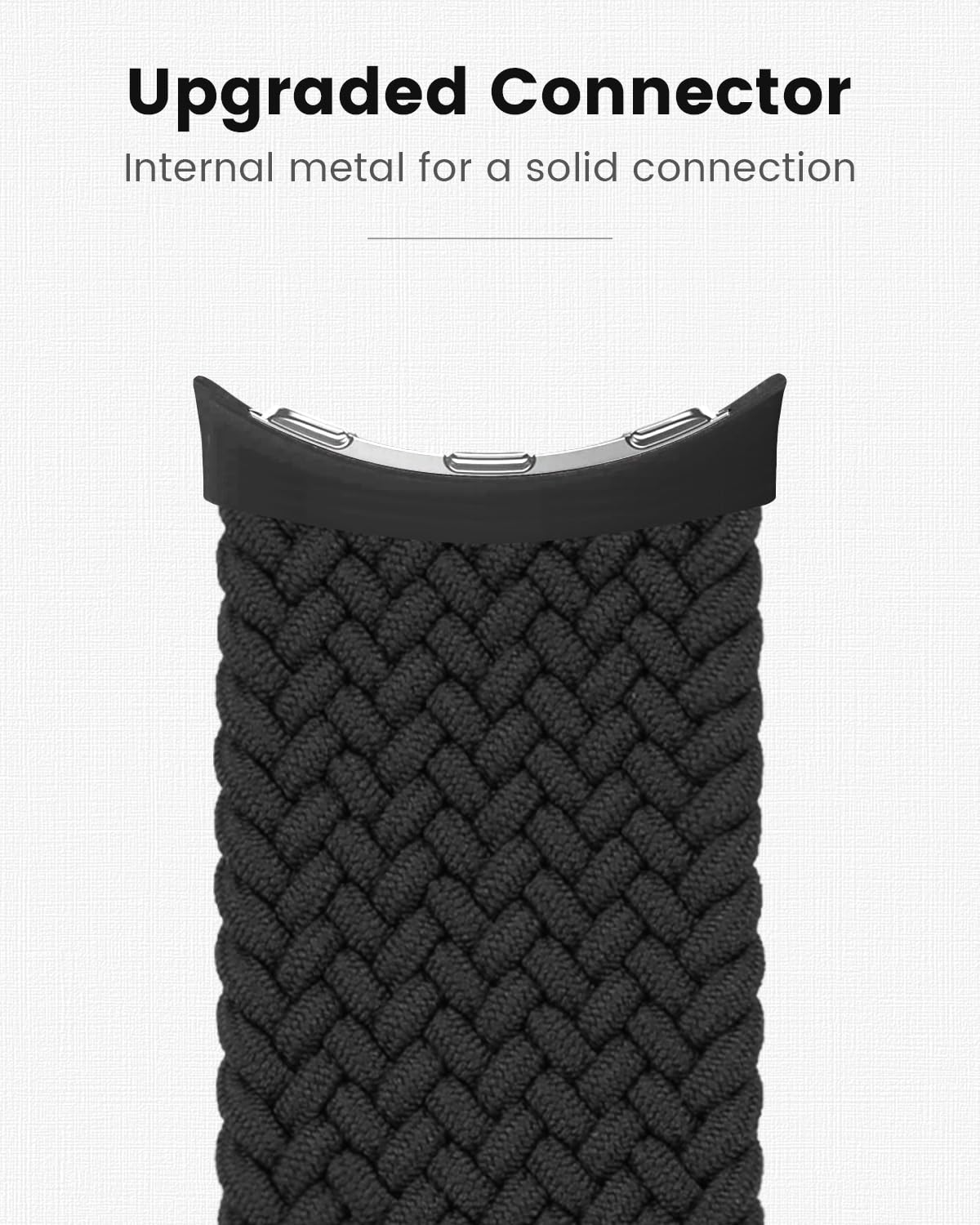 MAKCPOIMER Braided Nylon Band for Google Pixel Watch 41mm Adjustable Camouflage