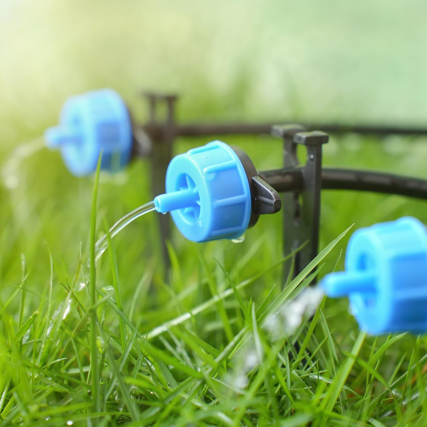 Nyassa 50Pcs Drip Irrigation Emitters 4/7 Inch 4 GPH Pressure Compensated