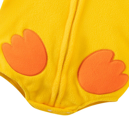 DANBAIEGG Infant Baby Chick Costume Bodysuit Halloween Yellow Size 0-6 Months