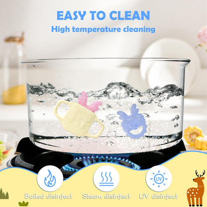 Anboor Baby Silicone Cold Teether 0-12 Months Water Filled Ice Relief
