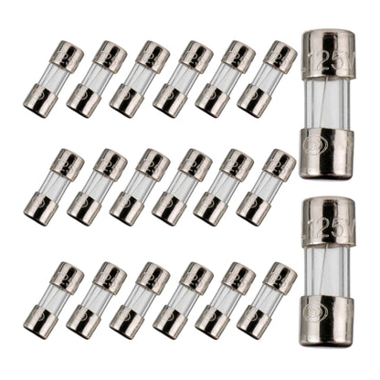 TWI Fuses Mini Christmas Light Strings Replacement Glass Fuses 3A 110V 125V 20pc