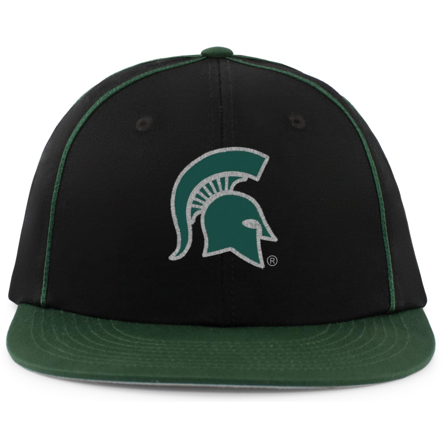 Pacific Headwear NCAA Michigan State Team Flatbill Cap Green OS