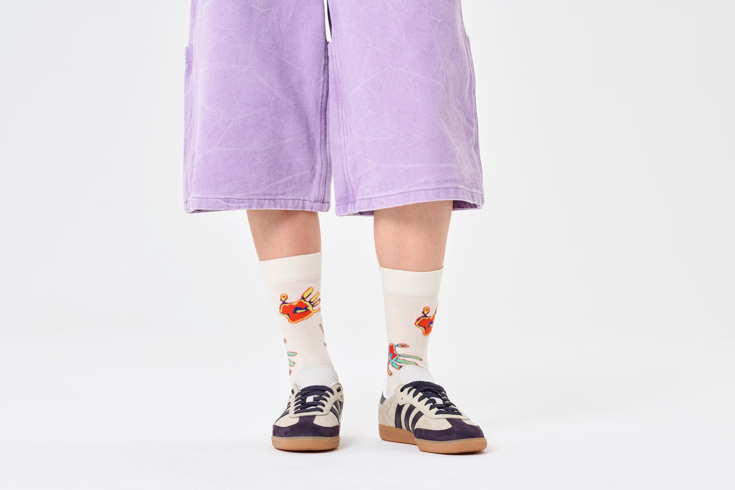 Happy Socks 2-Pack Gift Set Summer Swirl Size S/M