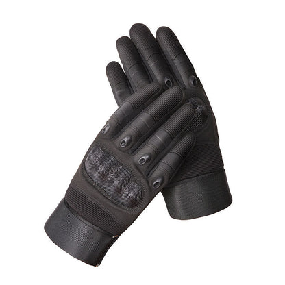 Carbon Fiber Shell Cut-resistant Tactical Training Gloves