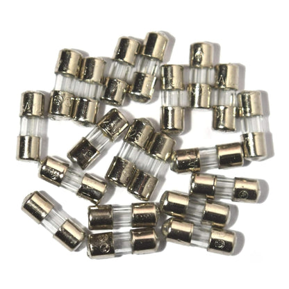 TWI Fuses Mini Christmas Light Strings Replacement Glass Fuses 3A 110V 125V 20pc