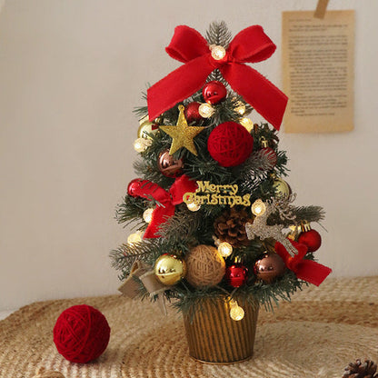 Christmas Tree Decoration with Lights