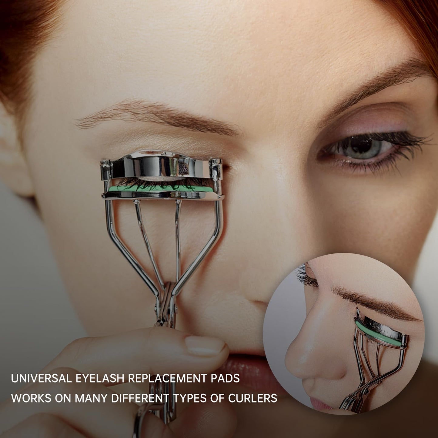 24PCS Eyelash Curler Refills Pads Silicone Compatible with Real Techniques