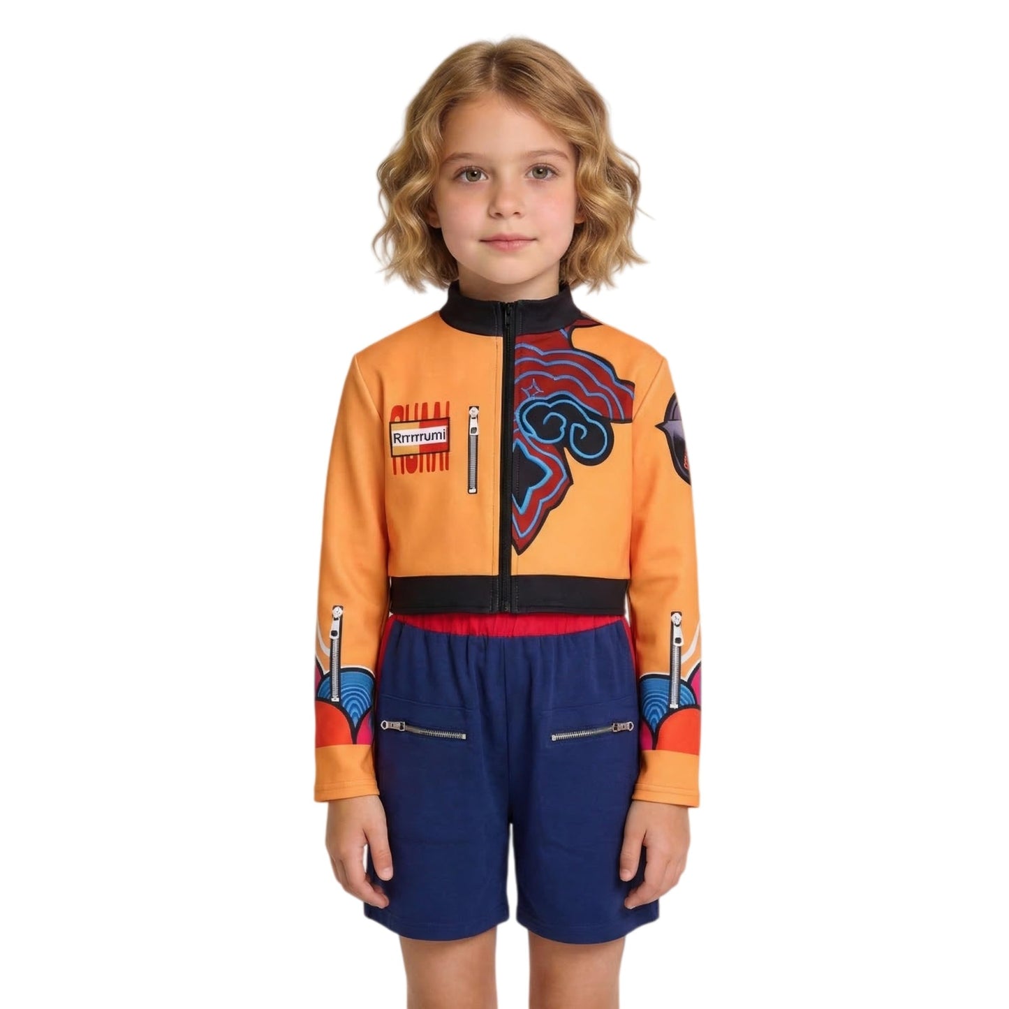 SAVITO Pop Idol Cosplay Costume Cartoon Girl A Size 5-6 Years 130CM