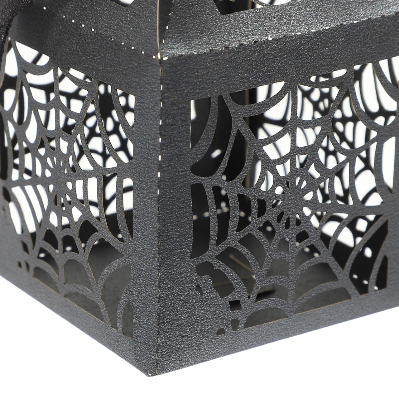 BESTOYARD Halloween Hollow Die-Cut Candy Boxes Black 8.27x4.53in 50pcs