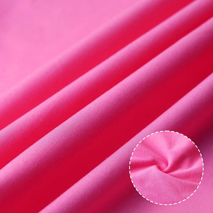 WELAKEN Girls Summer Sundress Criss Cross Back Elastic Waist Hot Pink Size 12Y