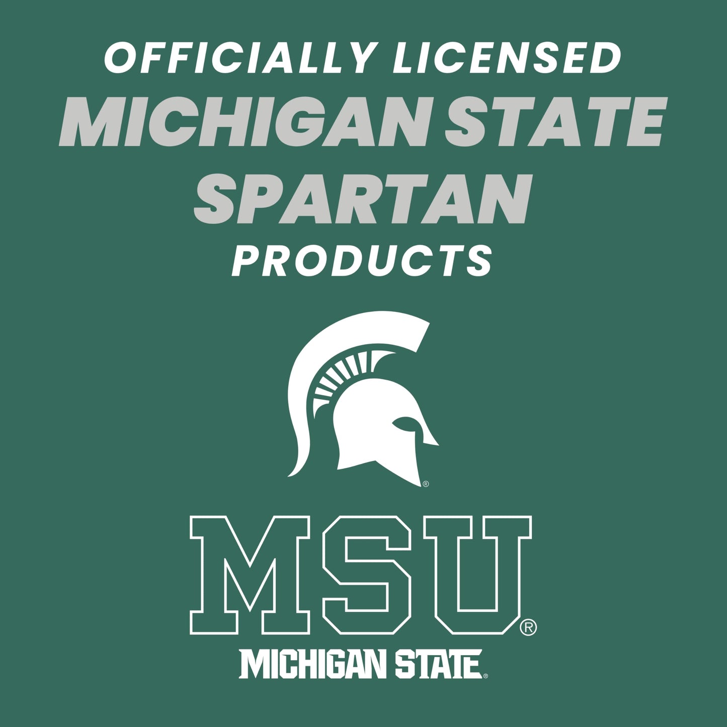 Pacific Headwear NCAA Michigan State Team Flatbill Cap Green OS
