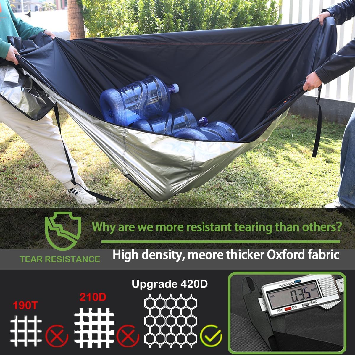 Rimwig Waterproof Outdoor Sofa Cover 89x89in V-Shape Black 420D Oxford Fabric