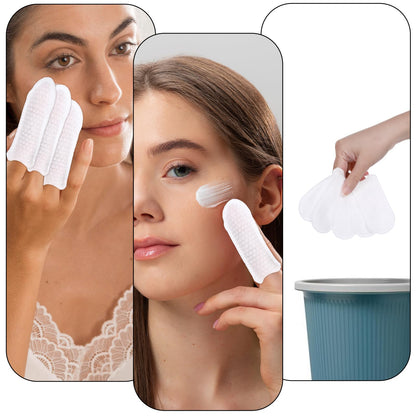 Aeaocvo Cotton Finger Cots Disposable Sweat Resistant Comfortable 100 Pcs