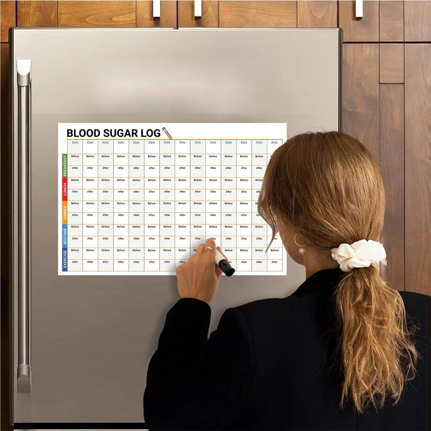 5M Diabetes Food List Poster 12x18 Type 2 Diabetic Meal Plan Nutrition