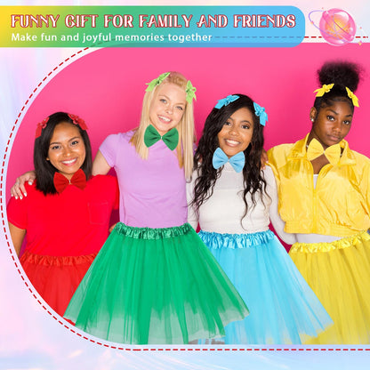 Shyyween 12 Pcs Halloween Sea Fish Costume Headband Tutu Bow Tie Size One Size