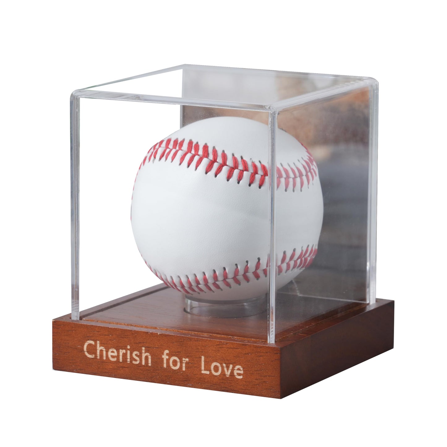 KASTANNY UV Protected Acrylic Baseball Display Case Clear Fits Official Size