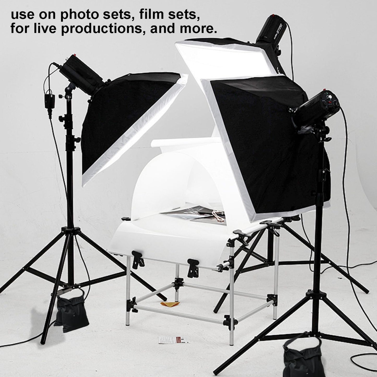 Mordx Photography Sandbag Set of 4 Heavy Duty Weight Bags for Light Stand