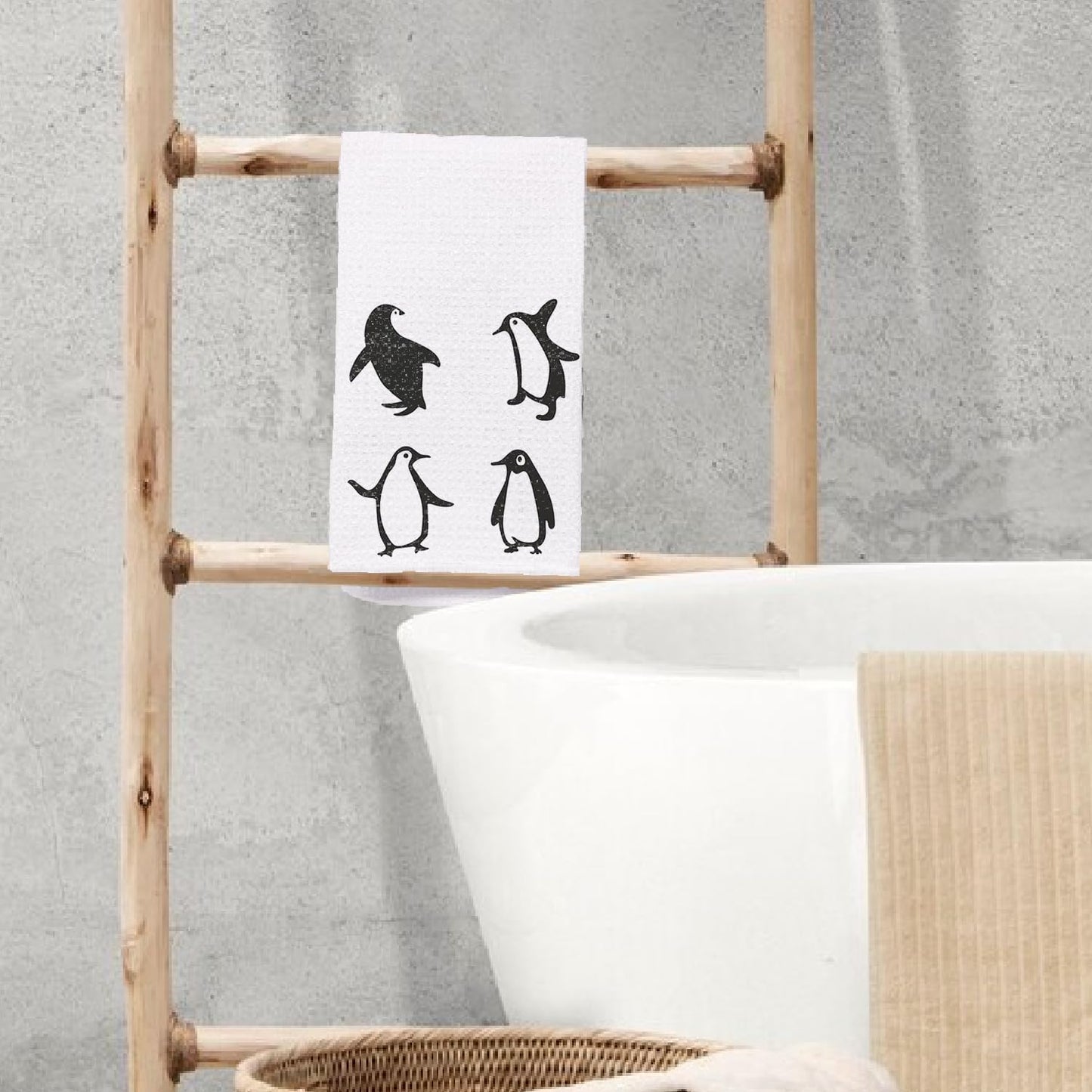 Yomisex Kids Bathroom Towels Rubber Duck Decor Cotton 16x24 Yellow