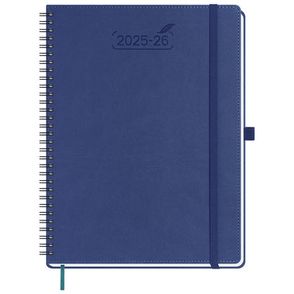 BEZEND 2026 Weekly Monthly Planner 8.5x11 Lavender PU Leather Softcover