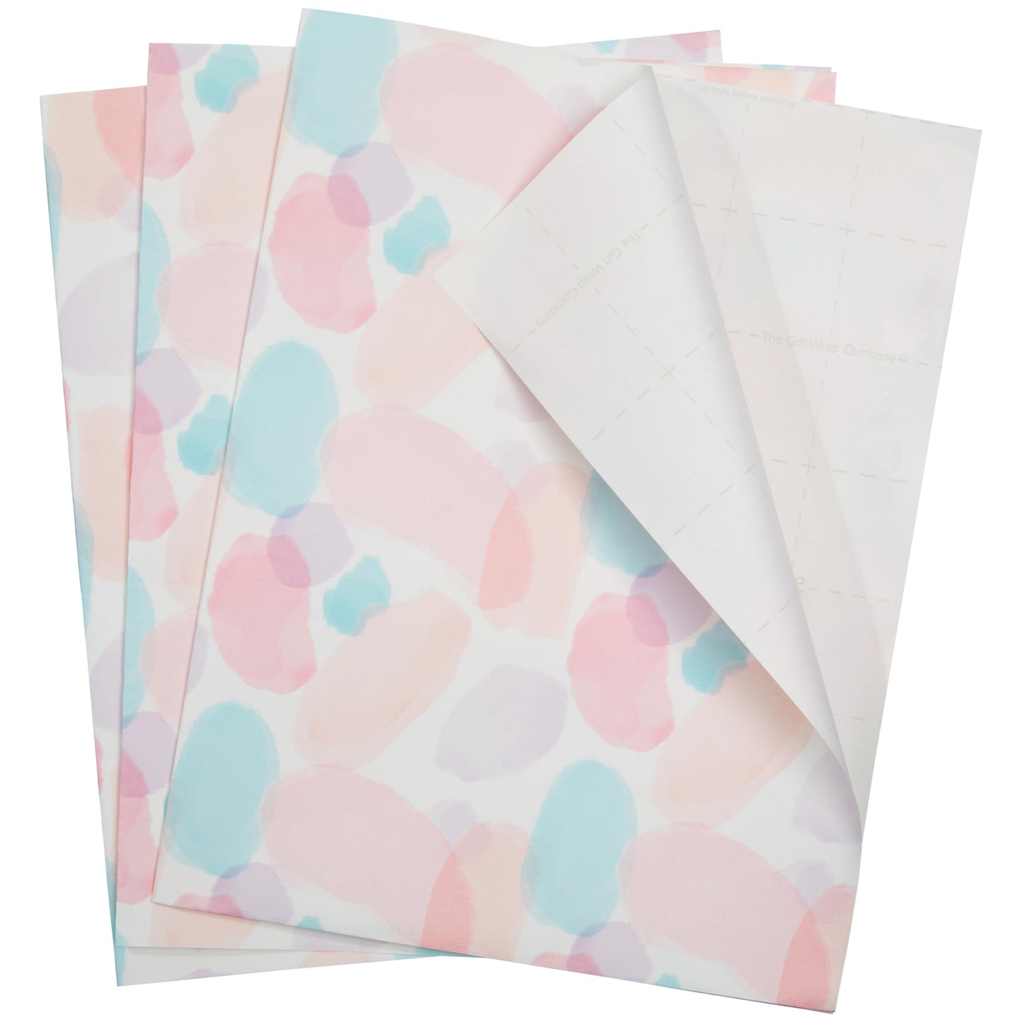 The Gift Wrap Company Ombre Spots Gift Wrapping Paper Sheet 30x23 Multicolor 3pc