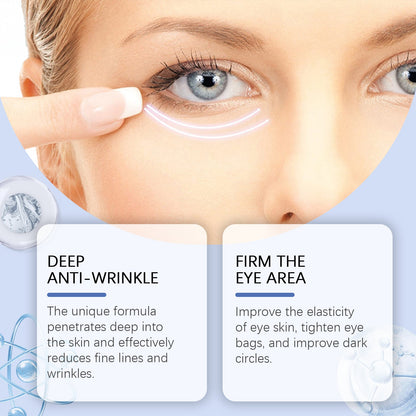 Firming Eye Cream, lighten fine lines and moisturize eye skin daily massage care cream