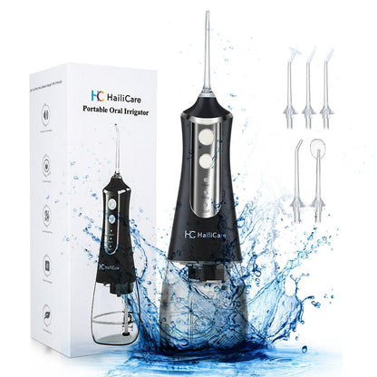 3-Speed Tooth Rinser Electric Oral Tooth Cleaning Device Water Floss Household Portable Tooth Cleaner Tooth Cleaning Device