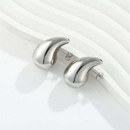 Luxury Metal Water Drop Earrings