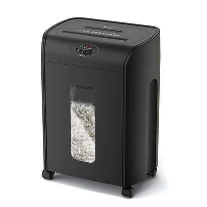 Paper Shredder Cross Cut 15 Sheets Heavy Duty Low Noise Large Capacity Paper Cutter