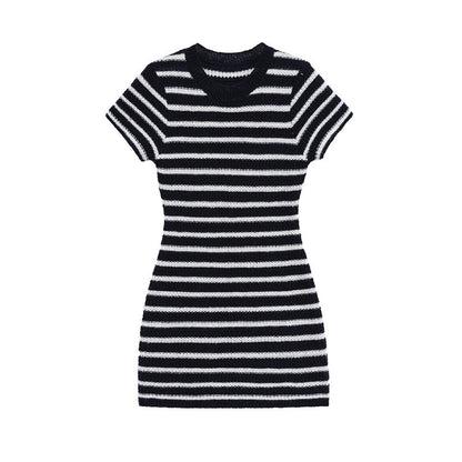 Design Sense Unique Versatile Fitted Slim Casual Dress