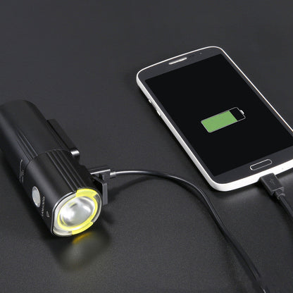 Waterproof 1600 Lumens Bicycle Headlight Power Bank