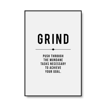 Printed Canvas Poster Modern Business Decor Office Wall Art Picture