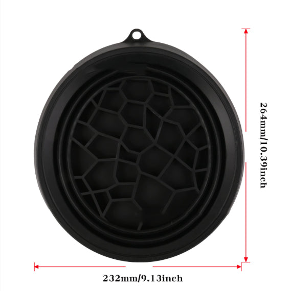 Foldable Portable Ice Cube Mold Ice Baby Home Travel Silicone Basin