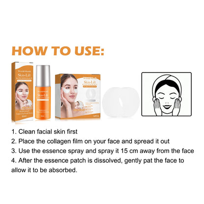 Collagen Eye Mask Spray, Anti-Aging Recombination Anti-Wrinkle Hydrating Anti-Aging Spray