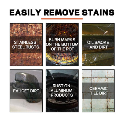 Cookware Cleaner, Kitchen Faucet To Remove Dirt And Water Stains Stainless Steel Rust Cleaning Agent