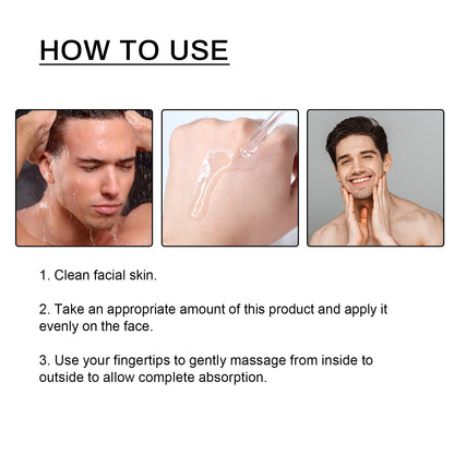 Anti-Wrinkle Serum For Men, Anti-Wrinkle Firming Skin Young Elastic Moisturizing Translucent Essence