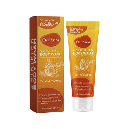 Acidified Body Wash, Deep Cleansing And Long-Lasting Moisturizing Shower Gel For Body And Skin