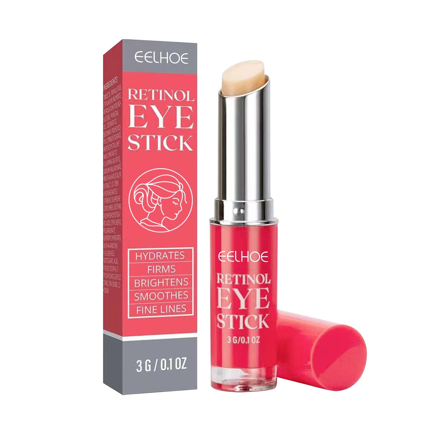 Retinol Eye Cream Stick Firming Fine Lines Repair Eye Skin Tender Skin Moisturizing Eye Cream Around Eye Care