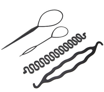 Braid Hair Coil Tool Set
