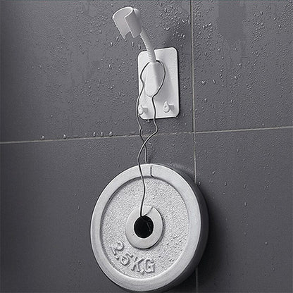 Universal Shower Bracket Fixed Seat Shower Head Nozzle Suction Cup Shower Accessories Punch-Free Home Bathroom Base