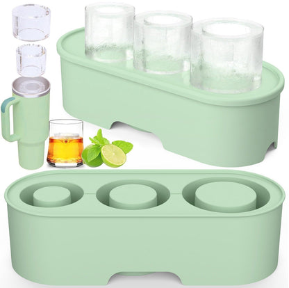 Stanley Large Capacity Ice Grid Ice Making Mold Creative with Box Easy Release Silicone Ice Grid